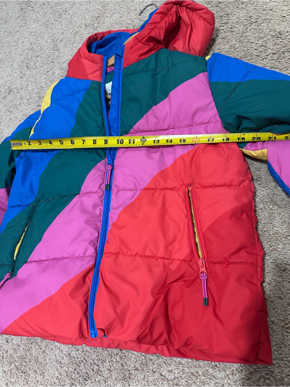 Boden Hooded puffer coat - Size 4 - Picture 13 of 16